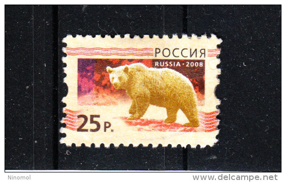 Russia   -   2008.  Orso Bianco.  White Bear. - Osos