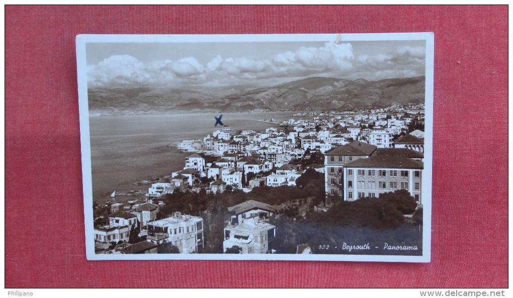 Paquebot Cancel  >RPPC  Beyrouth   ===== = Ref 2198 - Lebanon