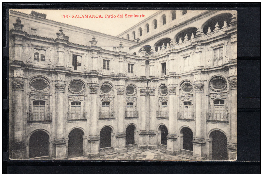 SALAMANCA.PATIO DEL SEMINARIO   NO CIRCULADA. 1910 - Salamanca