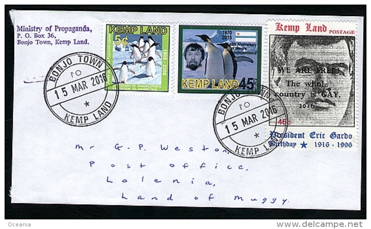 Kemp Land Cover With Stamps - Cinderellas