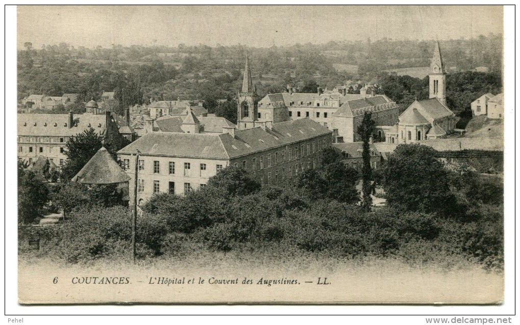 COUTANCES  /    L HOPITAL  ET  LE  COUVENT  DES  AUGUSTINES - Coutances