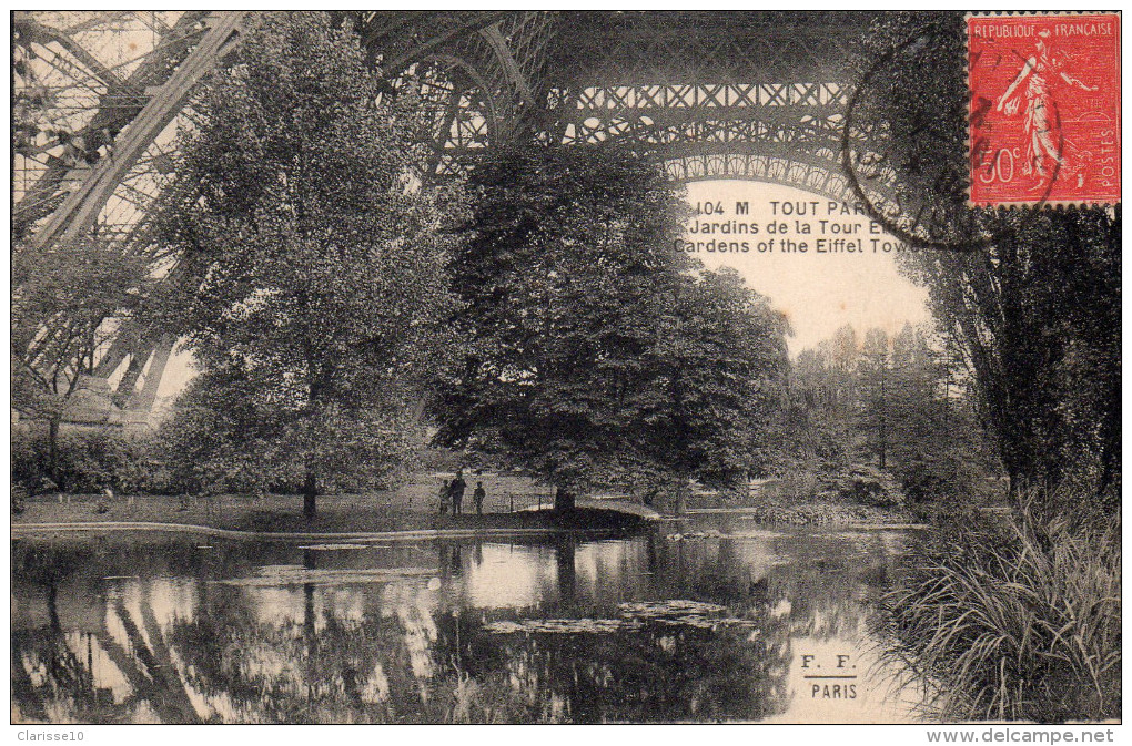 75 Tout Paris  Jardins De La Tour Eiffel - Sets And Collections