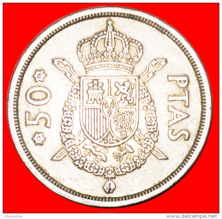 § GOLDEN FLEECE: SPAIN &#9733; 50 PESETAS 1978 (1975)! LOW START &#9733; NO RESERVE! Juan Carlos I (1975-2014) - 50 Pesetas