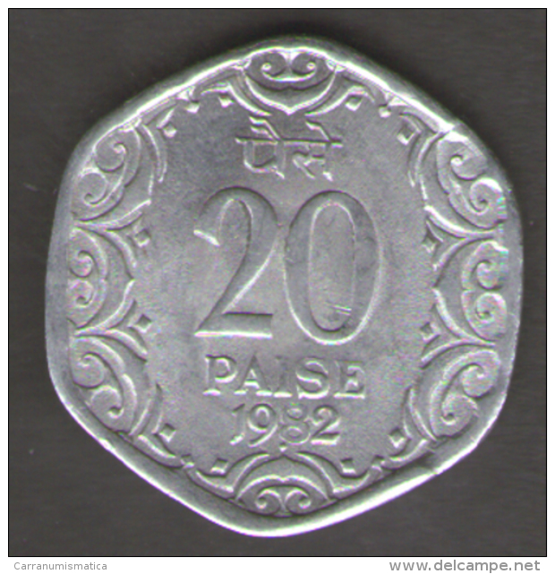 INDIA 20 PAISE 1982 - India