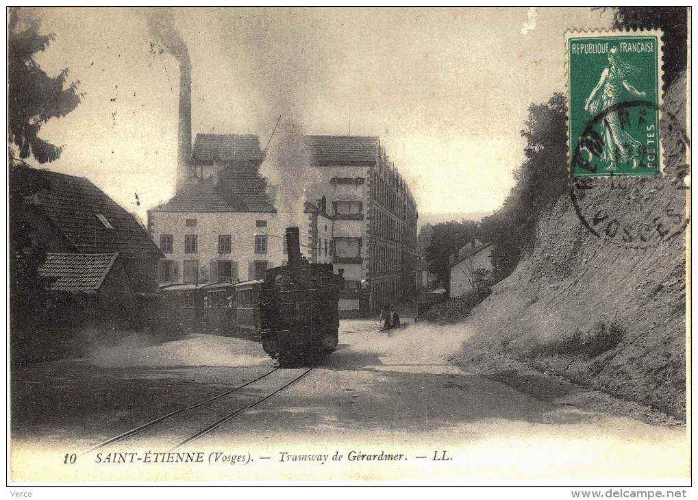 Carte Postale Ancienne De SAINT- ETIENNE Les REMIREMONT - Saint Etienne De Remiremont