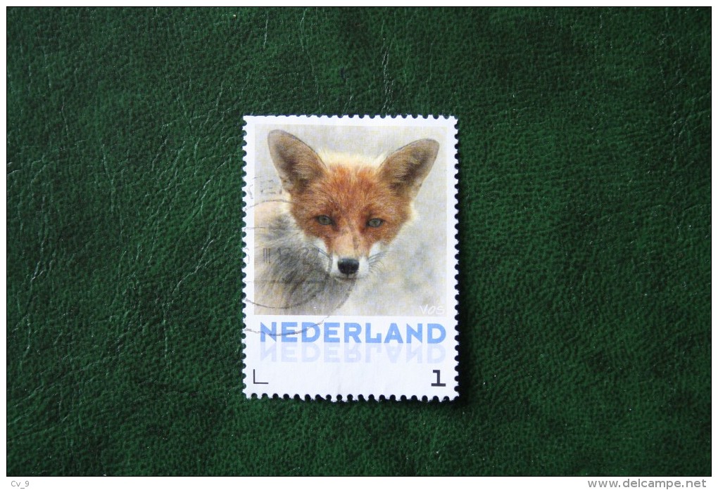 Vos Renard Fox Fuchs Persoonlijke Zegel NVPH 2751 2013 Gestempeld / USED / Oblitere NEDERLAND / NIEDERLANDE - Personnalized Stamps