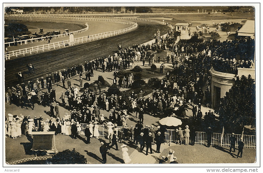 Montevideo  Real Photo Hipodromo De Maronas Horse Racing - Uruguay