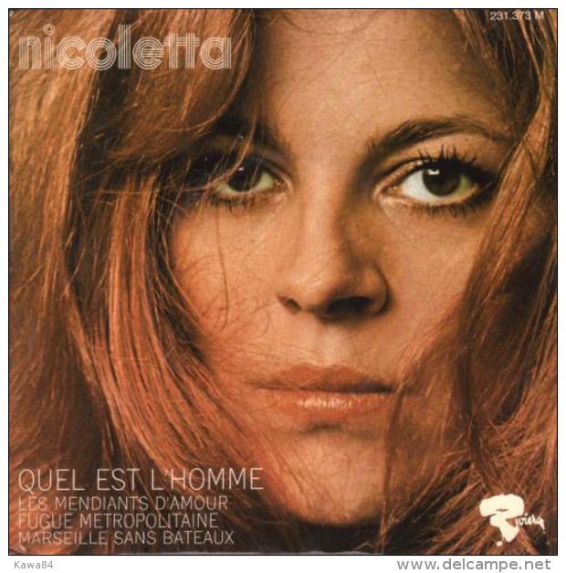 EP 45 RPM (7")  Nicoletta / Beatles  "  Quel Est L'homme  " - Andere - Franstalig