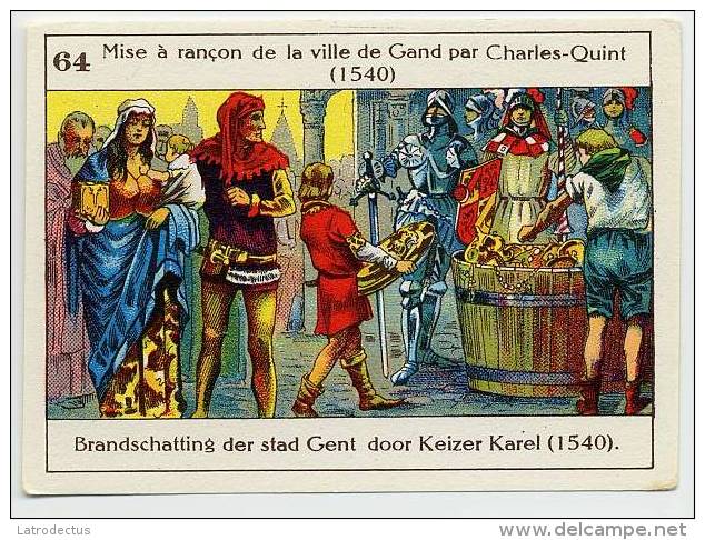Belgische Geschiedenis - Histoire De Belgique - 64 - Keizer Karel, Charles-Quint, Gent - Autres & Non Classés
