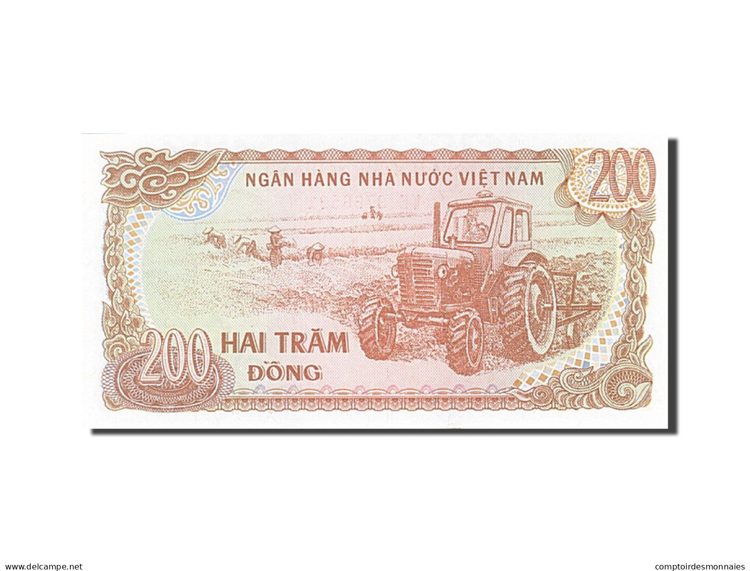 Billet, Viet Nam, 200 D<ox>ng, 1987-1988, 1987, KM:100a, NEUF - Vietnam