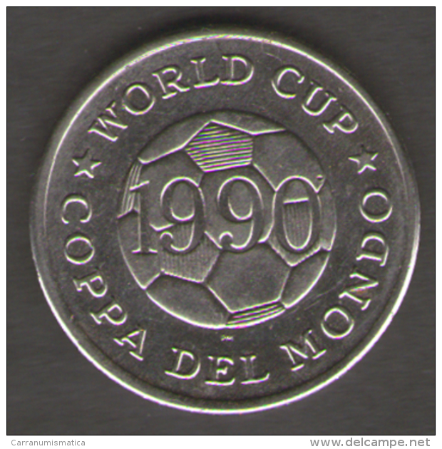 1990 WORLD CUP COPPA DEL MONDO MEDAL / COIN USA STATI UNITI - Andere & Zonder Classificatie