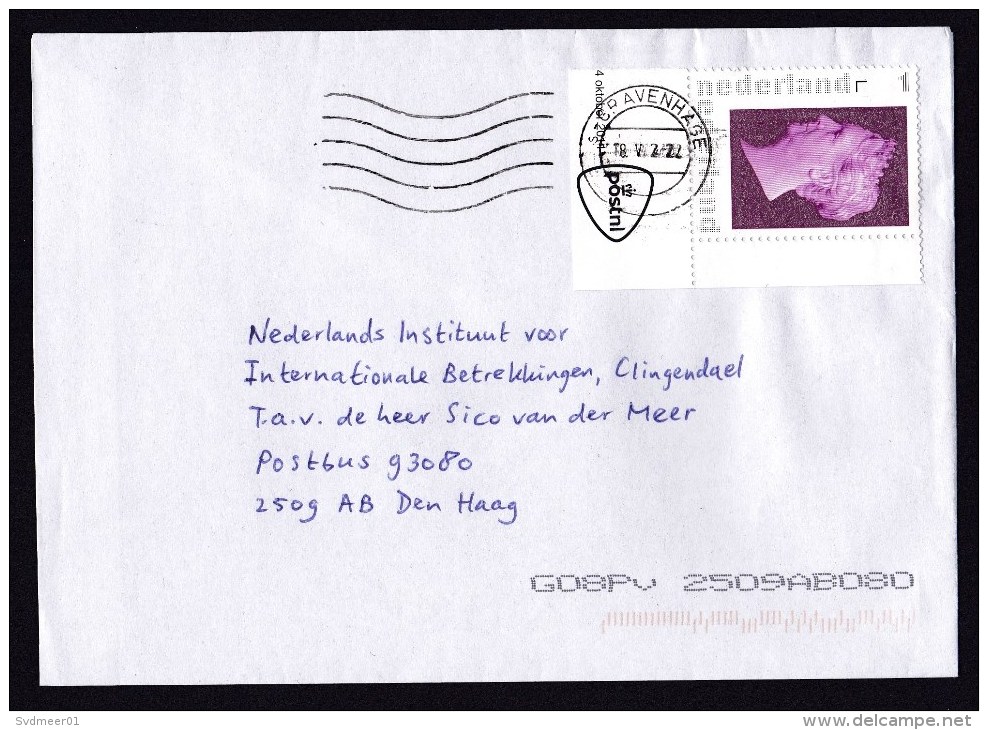 Netherlands: Cover, 2012, 1 Stamp, Portrait Former Queen Juliana, Corner Stamp, History, Royalty (traces Of Use) - Briefe U. Dokumente