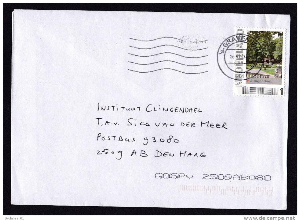 Netherlands: Cover, 2013, 1 Stamp, Clingendael Estate, Historical Garden, Heritage, History (traces Of Use) - Covers & Documents