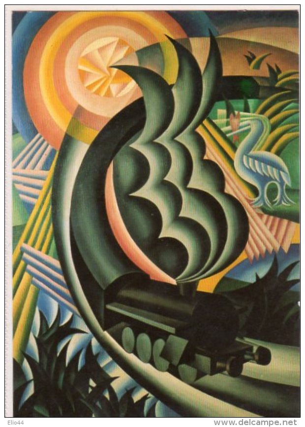 FUTURISMO - FORTUNATO  DEPERO - Treno Partorito Dal Sole - 1924 - - Altri & Non Classificati