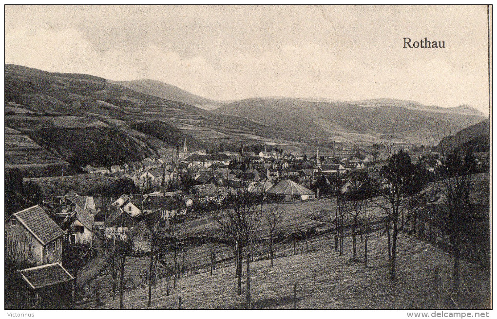 ROTHAU -  VUE GENERALE -  Juin 1910 - Rothau