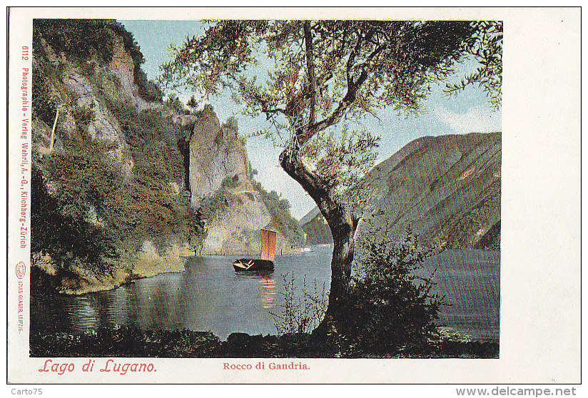 Suisse - Lago Di Lugano  - Rocco Di Gandria - Gandria 