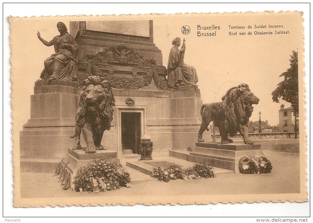 BRUXELLES: Tombeau Du Soldat Inconnu / BRUSSEL: Graf Van De Obekende Soldaat. - Collections & Lots