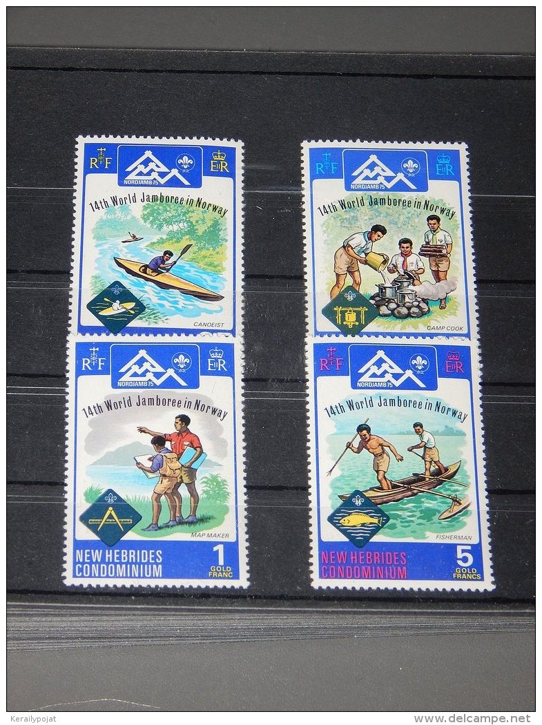 New Hebrides (EN) - 1975 Scouts MNH__(TH-472) - Nuevos