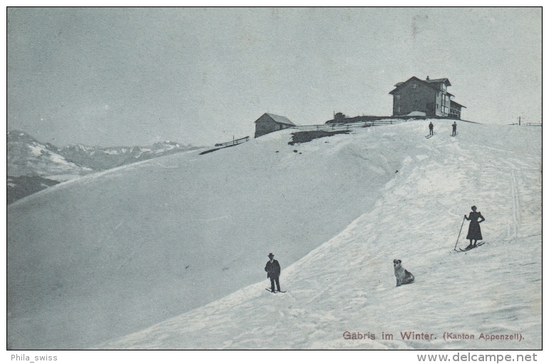 Gais - Gäbris Im Winter - Wintersport - Animée - Gais