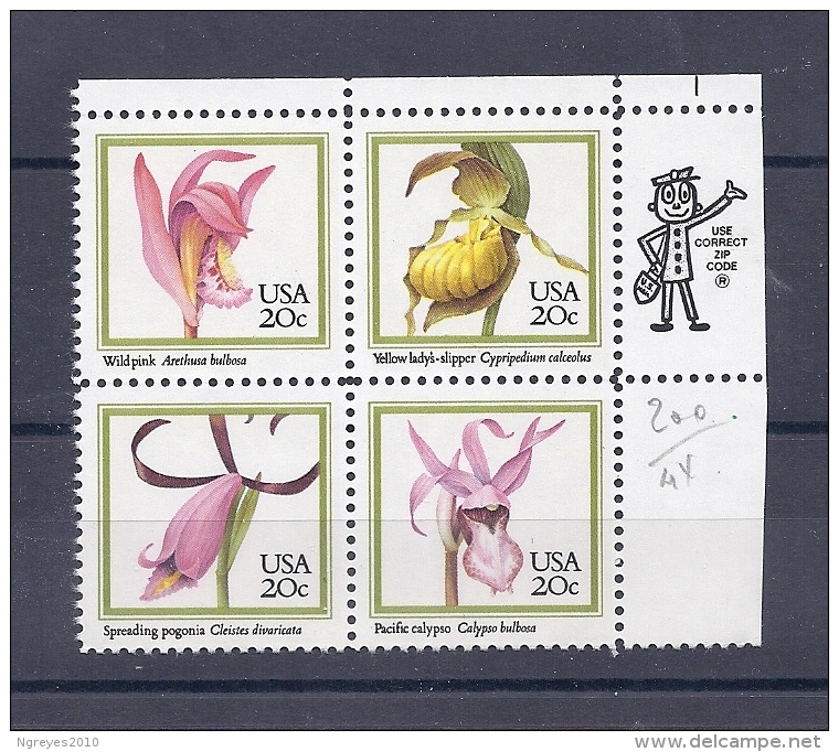 150025389  EE.UU.  YVERT    Nº  1522/5  **/MNH - Neufs