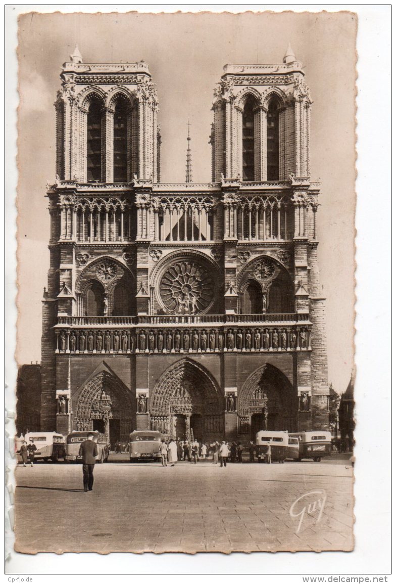 75 - PARIS . CATHÉDRALE NOTRE-DAME - Réf. N°15126 - - Notre Dame De Paris