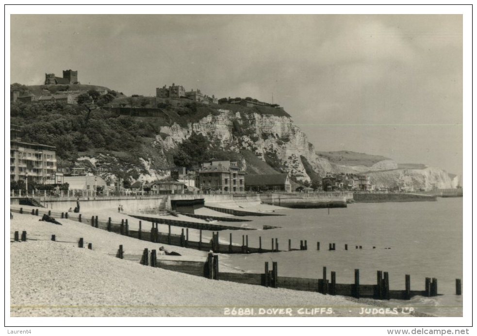 (918) Very Old Postcard - Carte Ancienne  - UK - Dover Cliffs - Dover