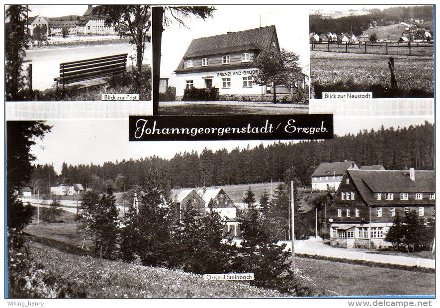 Johanngeorgenstadt - S/w Mehrbildkarte 11 - Johanngeorgenstadt