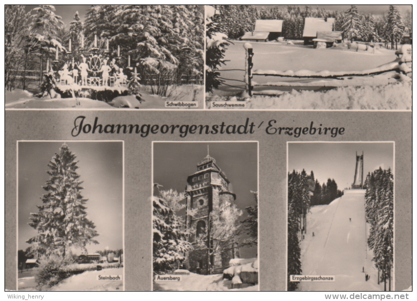 Johanngeorgenstadt - S/w Mehrbildkarte 2 - Johanngeorgenstadt