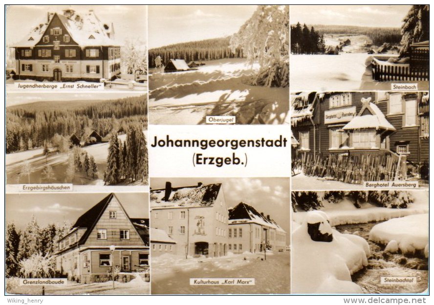 Johanngeorgenstadt - S/w Mehrbildkarte 6 - Johanngeorgenstadt