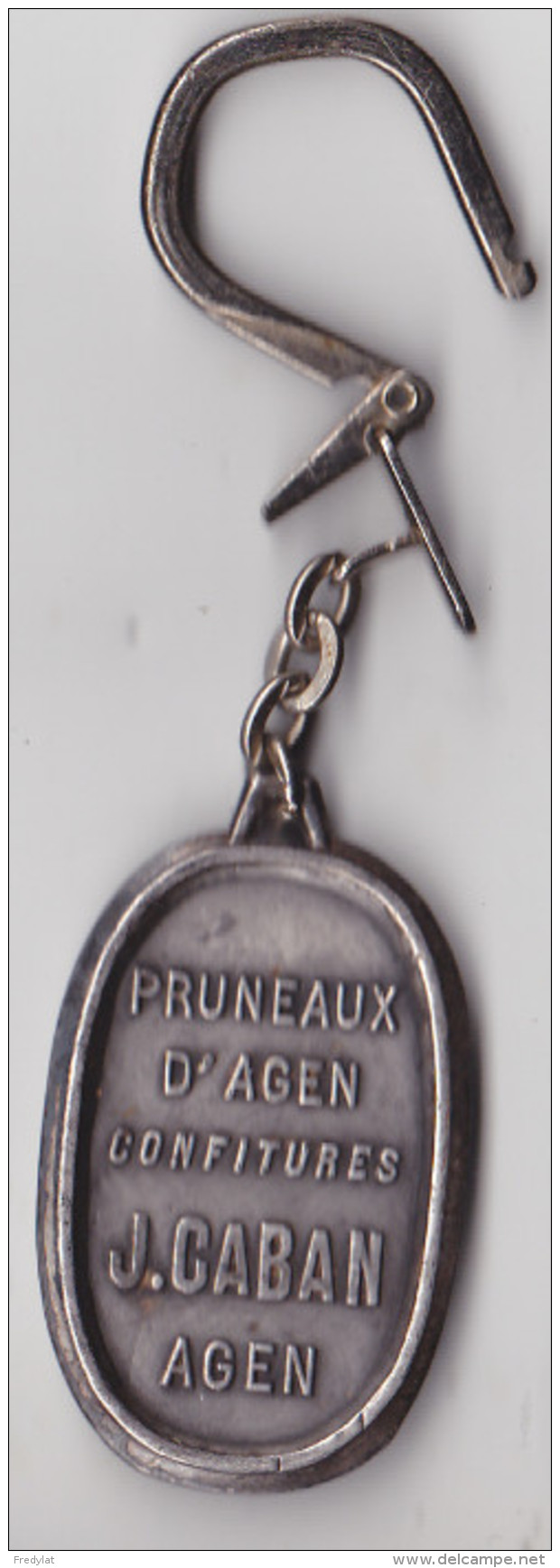 PORTE CLEFS PRUNEAUX D'AGEN CONFITURES  J. CABAN  A AGEN - Key-rings