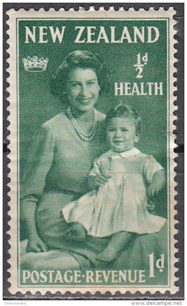 New Zealand 1950 Michel 310 Neuf ** Cote (2005) 0.25 Euro Princesse Elizabeth Et Prince Charles - Neufs