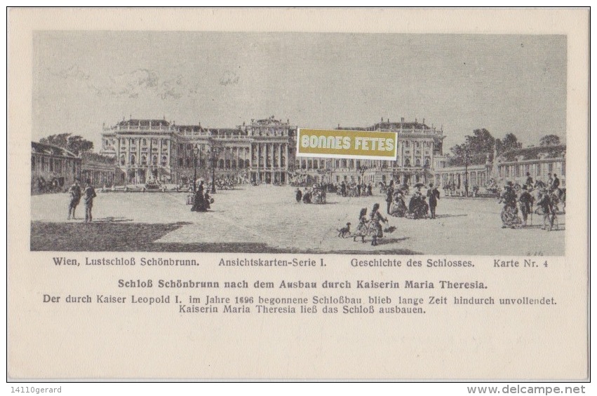 Wien Lustschlob Schonbrunn - Schloss Schönbrunn