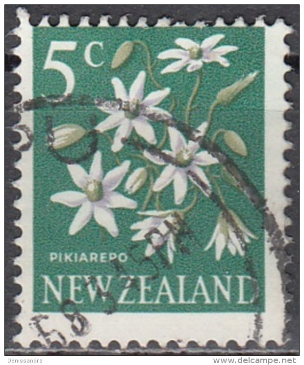 New Zealand 1967 Michel 462 O Cote (2005) 0.20 Euro Fleur Clematis Paniculata Cachet Rond - Used Stamps