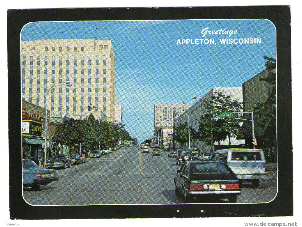 CPM    WISCONSIN     GREETINGS  APPLETON   COLLEGE AVENUE - Appleton