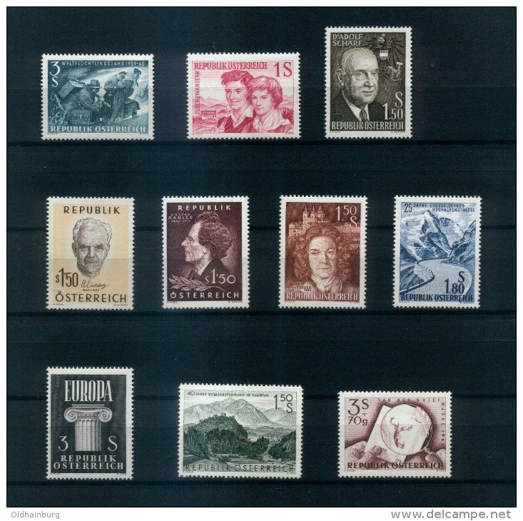 0032: Österreich 1960- 1996 ** Komplett Mit Extras, ANK 1.338.- € (siehe 36 Scans !!) - Sammlungen