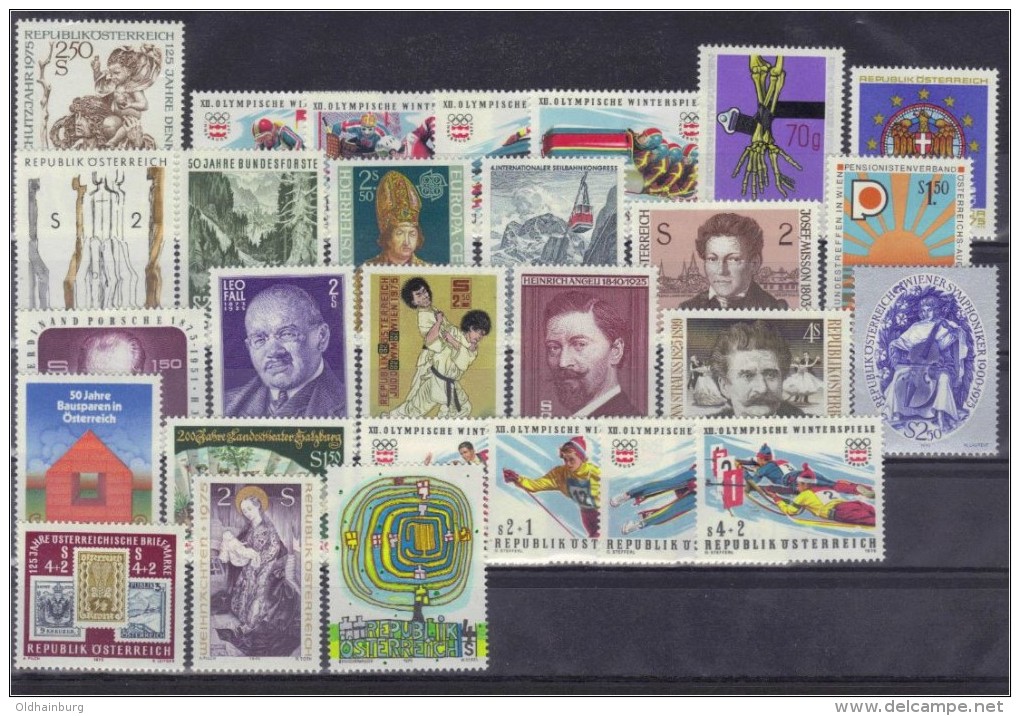 0032: Österreich 1960- 1996 ** komplett mit Extras, ANK 1.338.- € (siehe 36 Scans !!)