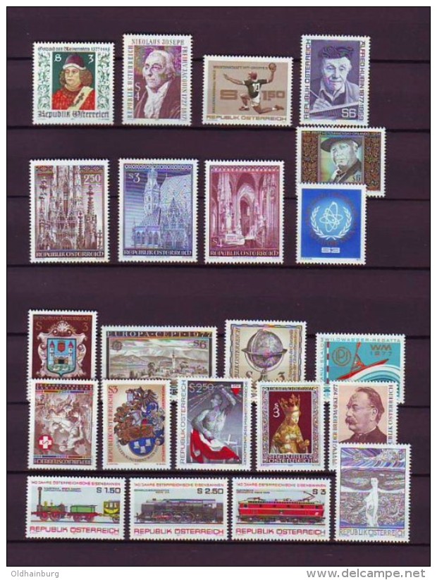 0032: Österreich 1960- 1996 ** komplett mit Extras, ANK 1.338.- € (siehe 36 Scans !!)