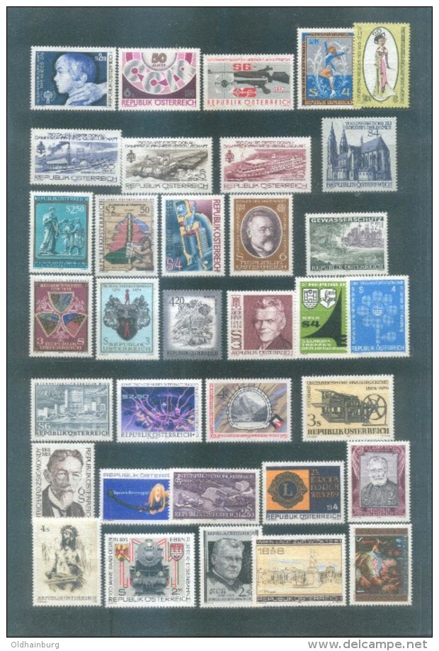 0032: Österreich 1960- 1996 ** komplett mit Extras, ANK 1.338.- € (siehe 36 Scans !!)