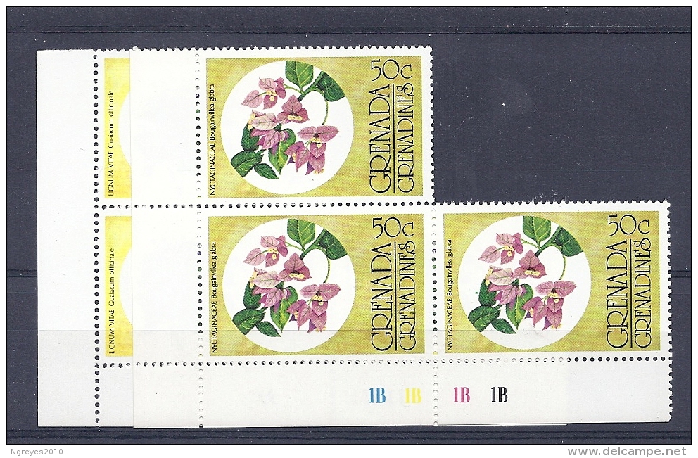 150025440  GRENADA  GRENADINES  YVERT    Nº  132/6  **/MNH - Grenada (1974-...)