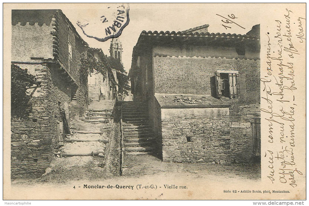 Montclar De Quercy : Vieille Rue - Montclar De Quercy