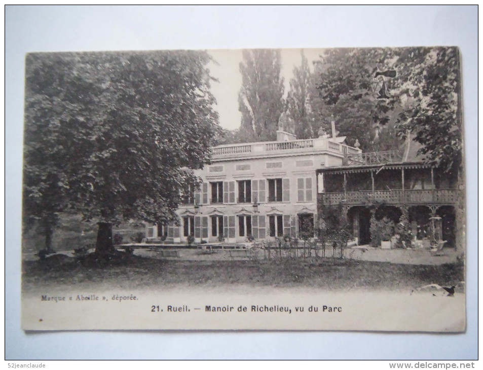 Le Manoir De Richelieu , Vu Du Parc - Rueil Malmaison