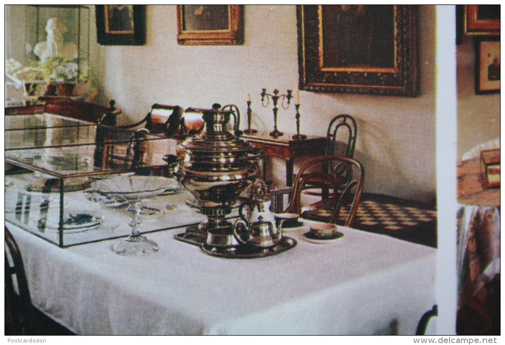 TULA REGION 10 Postcards Set - With Leo Tolstoy House In Yasnaya Poliana Chess Table - JEU - ECHECS. 1977. Long Format - Schach