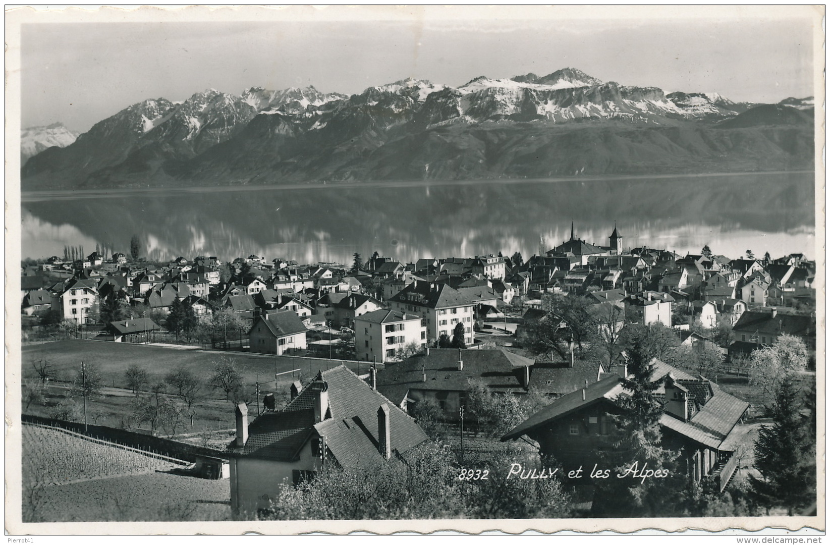 SUISSE - PULLY Et Les Alpes - Pully