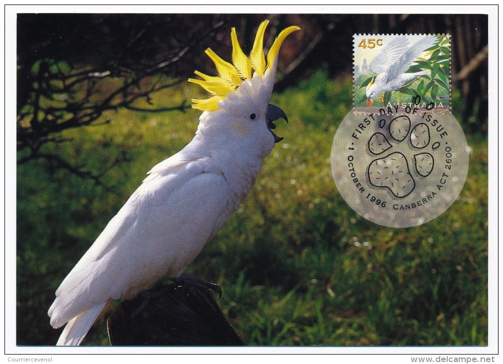 AUSTRALIE -  6 Cartes Maximum - Animaux Domestiques - Camberra Act 2600 - 1996 - Other & Unclassified