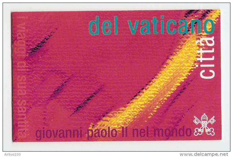 VATICAN CITTA DEL VATICANO CARNET 2001 NEUF 4 TIMBRES 0,62 EURO - 2 Scans - - Carnets