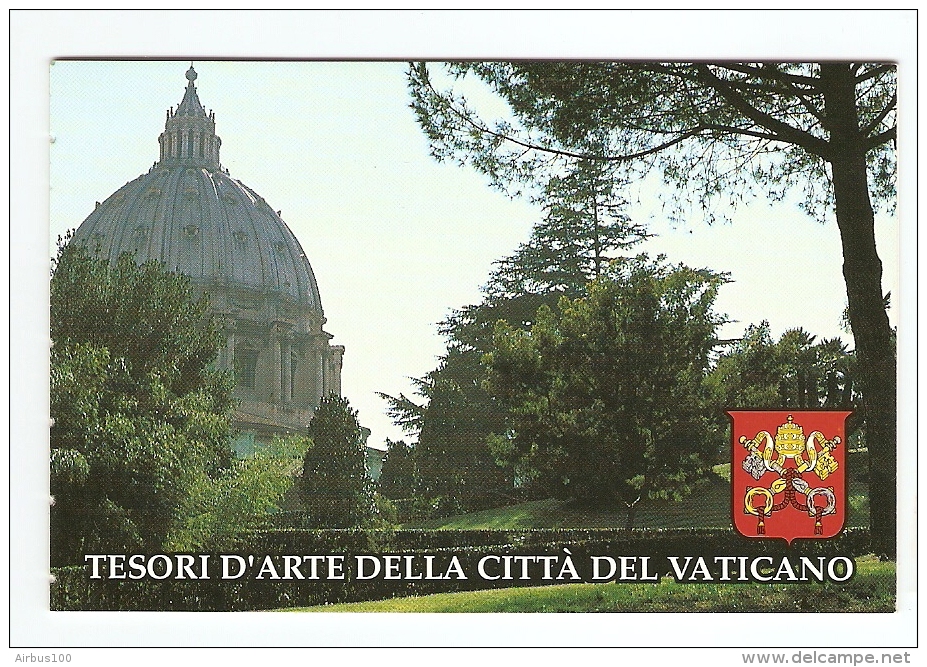 VATICAN CITTA DEL VATICANO CARNET 1993 NEUF 16 TIMBRES VALEUR 200 300 350 500 LIRE - 2 Scans - - Carnets