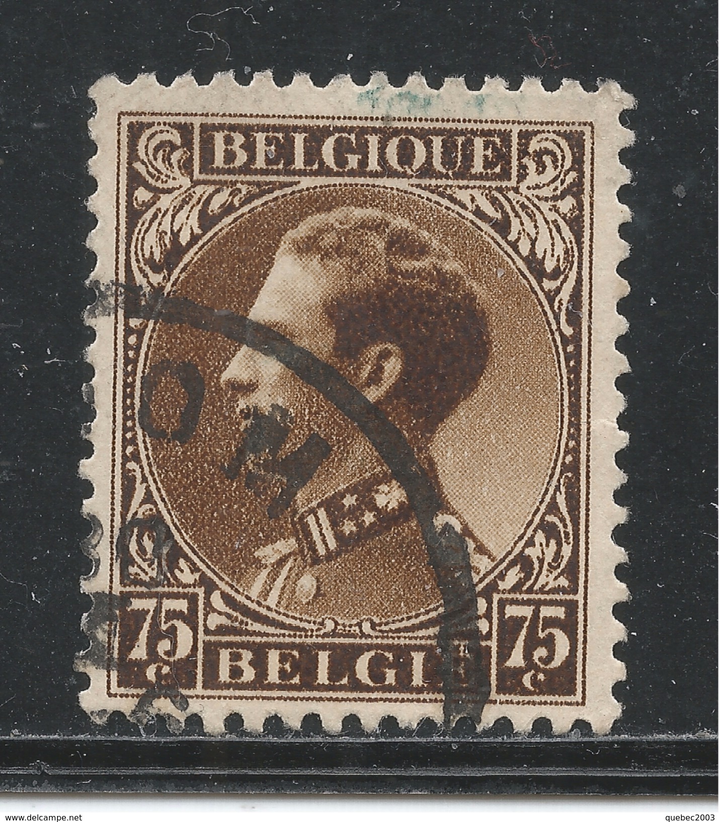 Belgium 1934. Scott #263 (U) King Leopold III * - 1934-1935 Leopoldo III