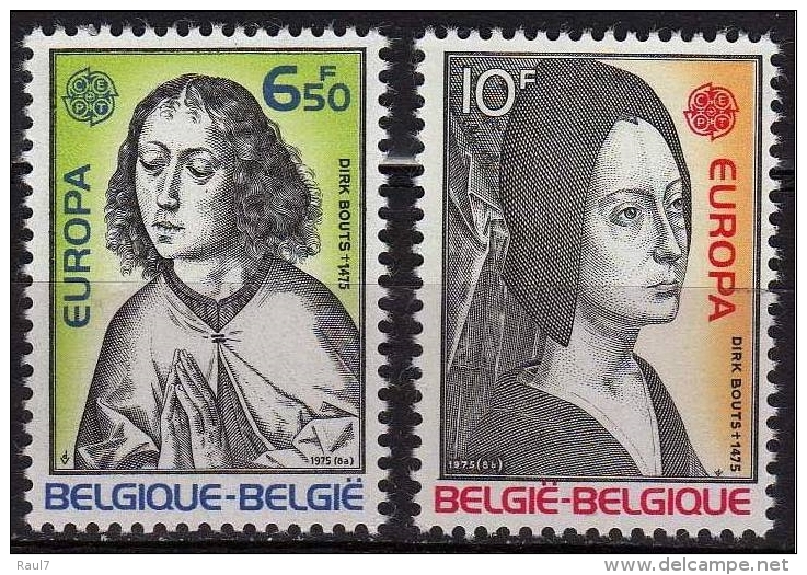 EUROPA - CEPT 1975 - Belgique - 2 Val Neufs // Mnh - 1975