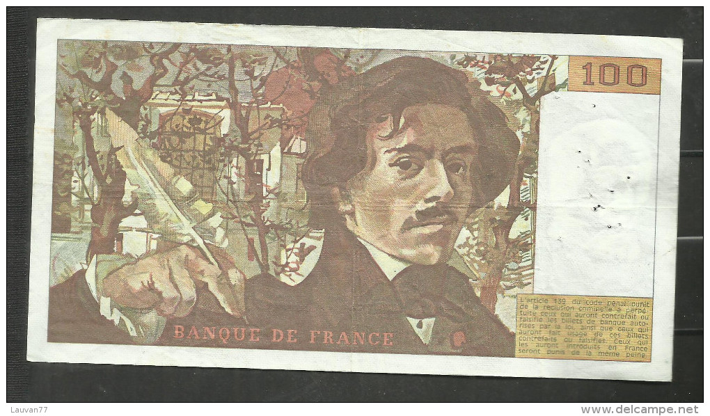 100 Francs Delacroix 1985 G.94 - 100 F 1978-1995 ''Delacroix''