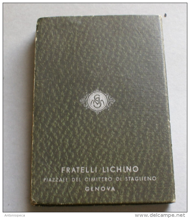 ITALIA -   FOLDER DI 63 VEDUTE DEL CAMPOSANTO DI GENOVA , EDIZIONI SCROCCHI ANNI 40 - Albums & Catalogues